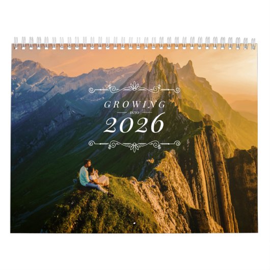 Personal growth motivational calendar kalender (Hoes)