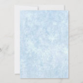 Personal Ice Hockey Birthday Invitation Kaart (Achterkant)