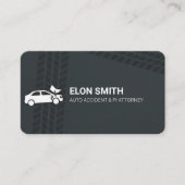 Personal Injury Attorney QR Visitekaartje (Voorkant)