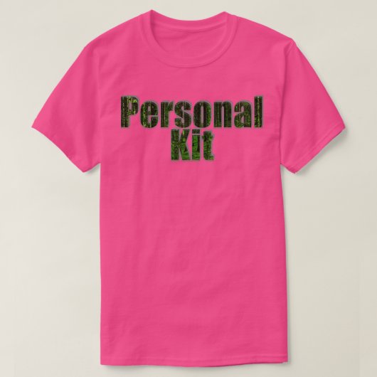 Personal Kit T-shirt (Design voorkant)