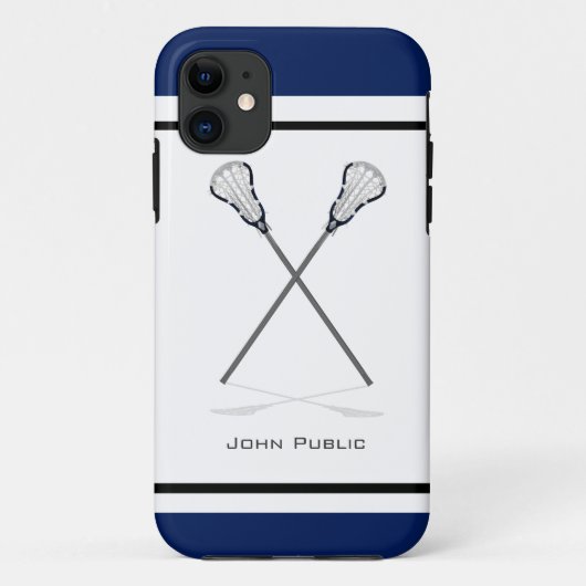Personal Lacrosse iPhone 5/5S Robuuste Xtreme Hoes (Achterkant)