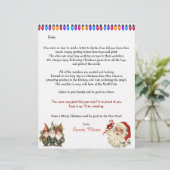 Personal Letter From Santa Claus Lights Elves (Staand voorkant)