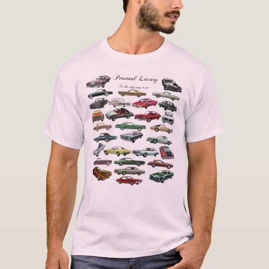 Personal Luxury Cars T-shirt (Voorkant)