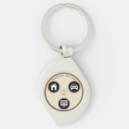 Personal Metal Keychain