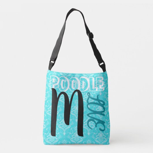 Personal Monogram Podle Love Cross-Body Bag Crossbody Tas (Achterkant)