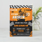 Personal Motocross Dirt Bike for boy Birthday Kaart (Staand voorkant)