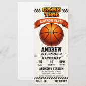 Personal MVP Birthday Celebration Ticket Kaart (Voorkant / Achterkant)