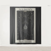 Personal Mystical Tarot Fortune Birthday Banner Wandkleed (Voorkant)