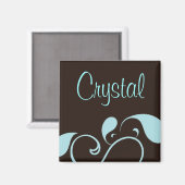 Personal Paisley Magneet (Voorkant / Achterkant)