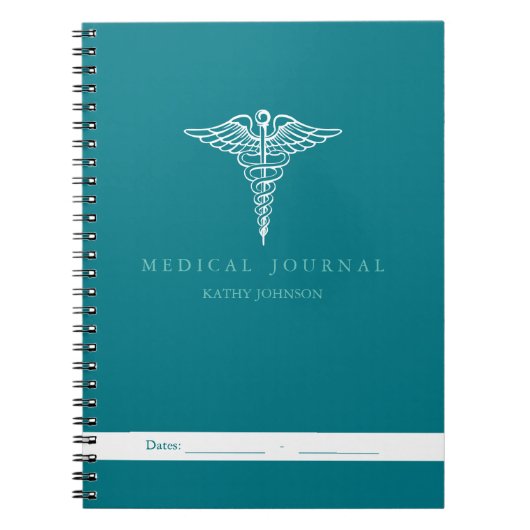 Personal Patient Medical Journal Notitieboek (Voorkant)