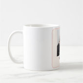 Personal Photo and Editable Text Valentine Mug Koffiemok (Links)