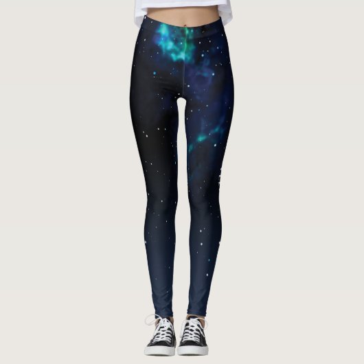Personal Physics leraar, Astronauts Planets Space Leggings (Voorkant)