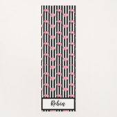 Personal Pink Elephants Patroon voor haar Yogamat (Voorkant)