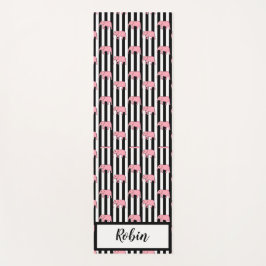 Personal Pink Elephants Patroon voor haar Yogamat