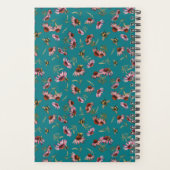 Personal Planner Pollinators Teal Blue (Achterkant)