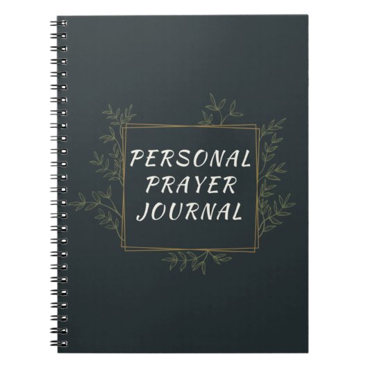 Personal Prayer Journal Notitieboek (Voorkant)