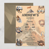 Personal Rock Climbing Verjaardagsfeestje Kaart (Voorkant / Achterkant)