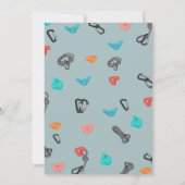 Personal Rock Climbing Verjaardagsfeestuitnodiging Kaart (Achterkant)