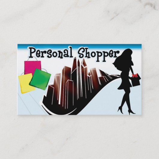 Personal Shopper1 Visitekaartje (Voorkant)