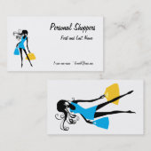 Personal Shopper Blue en Yellow Bags Visitekaartje (Voorkant / Achterkant)