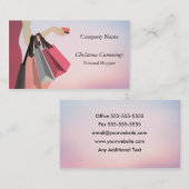 Personal Shopper - Concierge Visitekaartje (CA) (Voorkant / Achterkant)