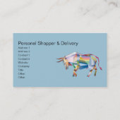 Personal Shopper Creëer Uw eigen, eenvoudige gener Visitekaartje (Achterkant)