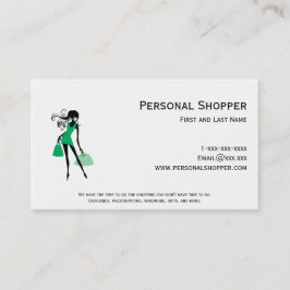 Personal Shopper Green Visitekaartje