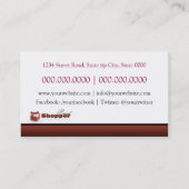 Personal Shopper Visitekaartje (Achterkant)