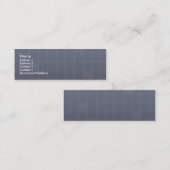 Personal Skinny Visitekaartje (Voorkant / Achterkant)