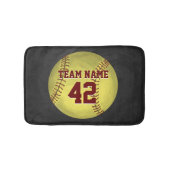 Personal Softball Art Badmat (Voorkant)