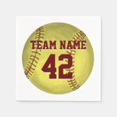 Personal Softball Art Servet (Voorkant)