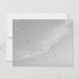 Personal Stationery: Rainbow Heart Kaart