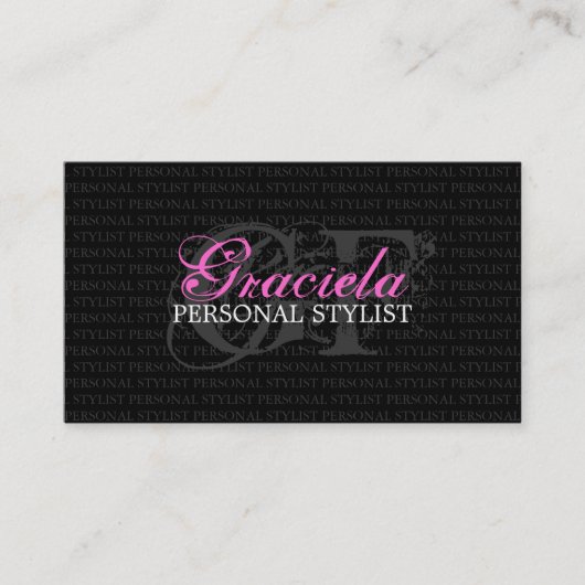 Personal Stylist Visitekaartje (Voorkant)
