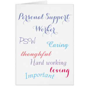 Personal Support Worker PSW