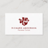 Personal Trainer Appointment Card | Next Session  Afsprakenkaartje (Voorkant)