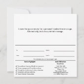 Personal Trainer Atleten Beloning Cadeaubon (Achterkant)