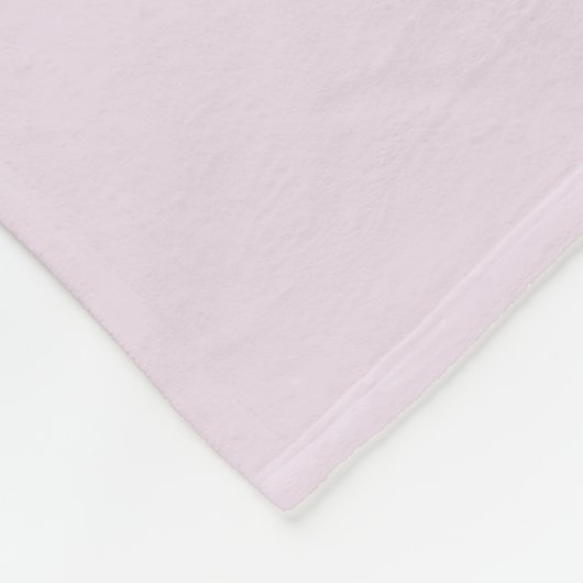 Personal Trainer Blond Fleece Deken (Hoek)