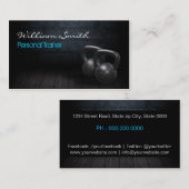 Personal Trainer Business card Visitekaartje (Voorkant / Achterkant)
