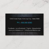 Personal Trainer Business card Visitekaartje (Achterkant)