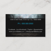 Personal Trainer Business card Visitekaartje (Achterkant)