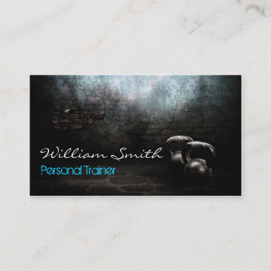 Personal Trainer Business card Visitekaartje (Voorkant)