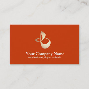 Personal Trainer Business Oranje Card Visitekaartje