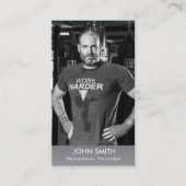 Personal Trainer/Coach Afsprakenkaartje (Voorkant)