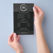 PERSONAL TRAINER CUSTON CHALK SKETCH LOGO FLYER (Hand)