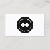 Personal Trainer Embleem Visitekaartje (Voorkant)