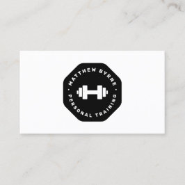 Personal Trainer Embleem Visitekaartje