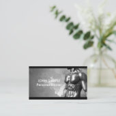 Personal Trainer Fitness Bodybuilding Visitekaartje (Staand voorkant)