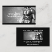 Personal Trainer Fitness Bodybuilding Visitekaartje (Voorkant / Achterkant)