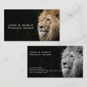 Personal Trainer Fitness Bodybuilding Voeding Visitekaartje (Voorkant / Achterkant)