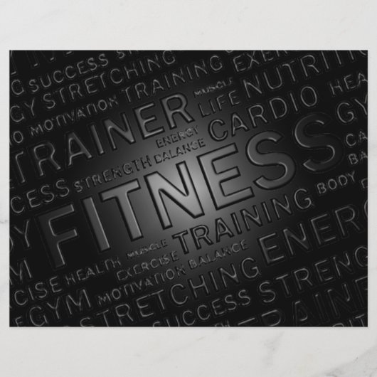 Personal Trainer & Fitness Center Flyer (Voorkant)